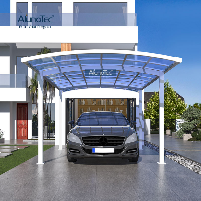 Nouveau design de pièces de toiture extérieure abri de garage abri de voiture 