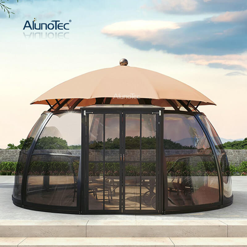 Sunshine – tente de luxe extérieure, cadre en alliage d'aluminium, Protection solaire, jardin frais, véranda d'hôtel