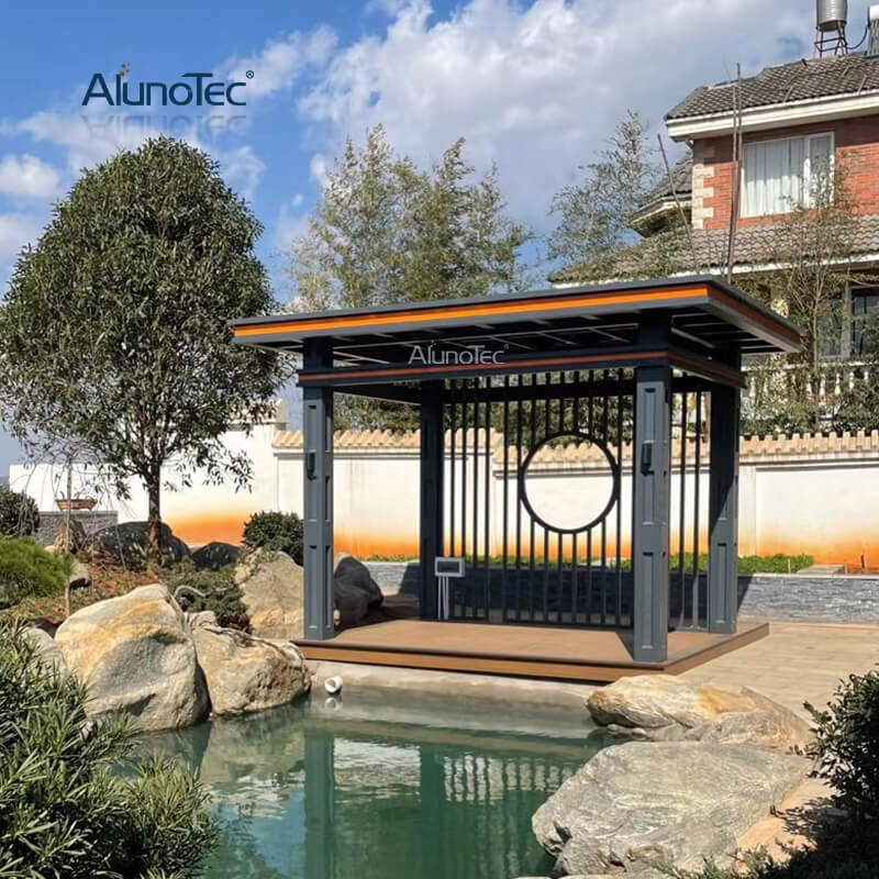 AlunoTec – meuble de véranda insonorisé, véranda moderne, maison verte 4 saisons, pavillon étanche, belvédère