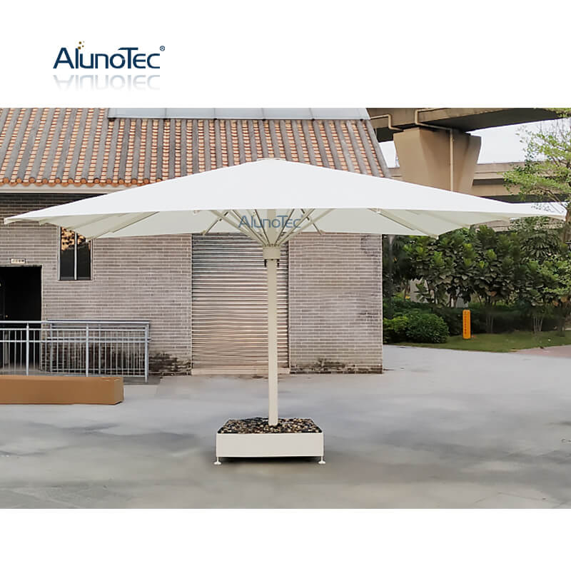  Parapluie en tissu imperméable ombrage Gazebo Pergola Parasols Parasols de patio avec lumière LED