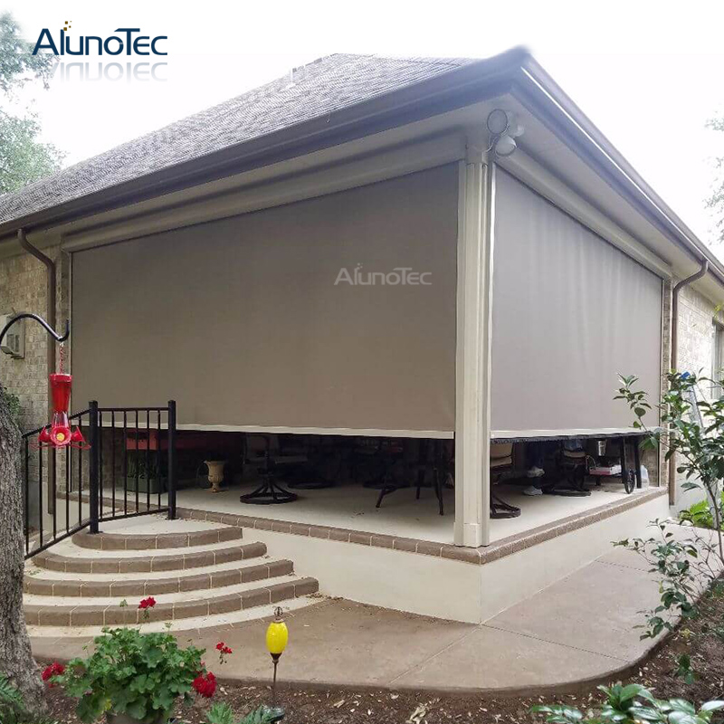 Auvent extérieur en aluminium polycarbonate terrasse toit patio balcon  auvent droit - Acheter auvent, toit de terrasse, produit de patio extérieur  sur pergola en aluminium-AlunoTec