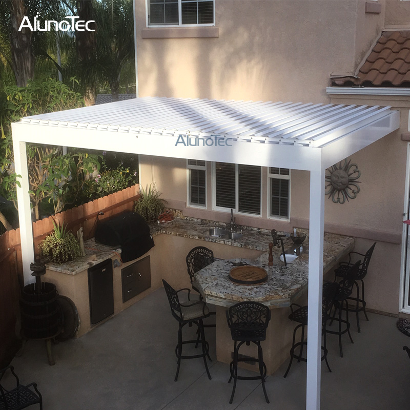 Pergola en aluminium de belvédère de tente extérieure de jardin pour le café