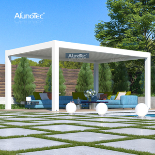 AlunoTec 12 X 15,6 pieds Disponibilité Système imperméable à persiennes Couverture de patio