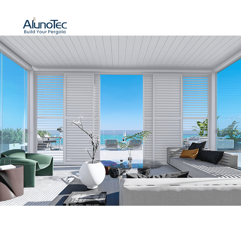 AlunoTec crée une zone de loisirs avec pergola de luxe et jardin domestique