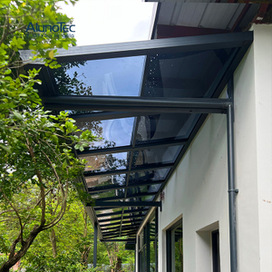 Auvent en aluminium de bricolage d'auvent de preuve de pluie de balcon de prix usine pour le hangar de toit