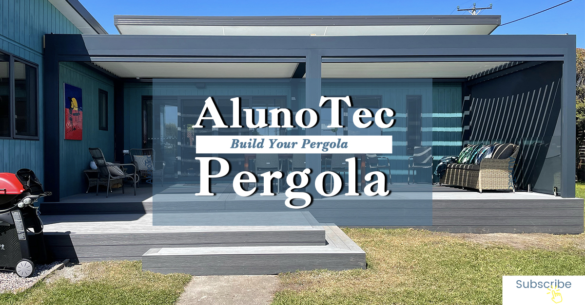 Pour avoir le meilleur espace de vie extérieur, choisissez la pergola Alunotec